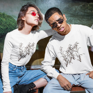 Artistic Silhouette of Ripe Barley T-Shirt