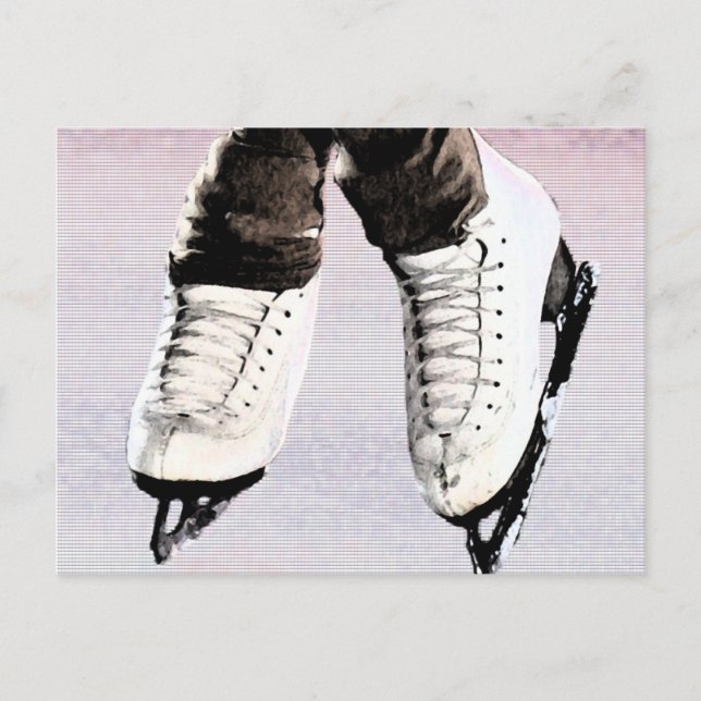 Artistic Skates Postcard (Front)