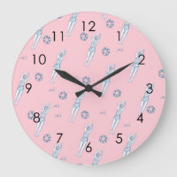 Artistic Snychro Swimming Team Swimmers Pink