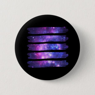 Artistic Space Galaxy 6 Cm Round Badge