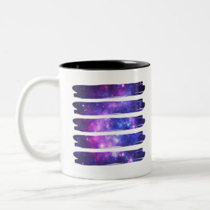 Artistic  Space Galaxy Two-Tone Coffee Mug