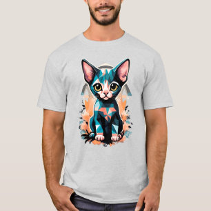Artistic sphynx cat T-Shirt