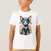 Artistic sphynx cat