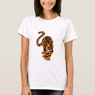Artistic Stalking Tiger Art T-Shirt
