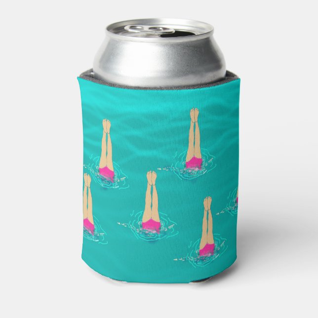 Artistic Swimmers - Synchronised Swimming  Can Cooler (Can Back)