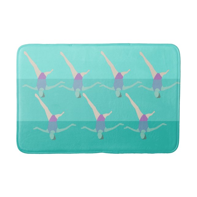 Artistic Swimming Bath Mat (Front)
