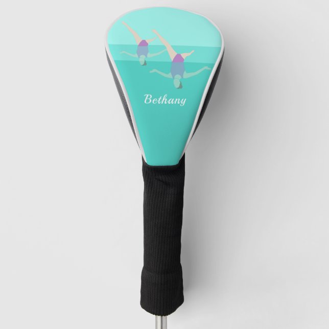 Artistic Swimming Golf Head Cover (Front)