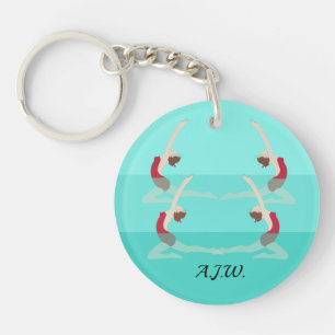 Artistic Swimming Key Ring