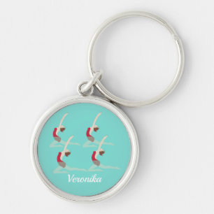 Artistic Swimming Key Ring