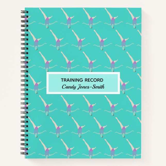 Artistic Swimming Notebook (Front)