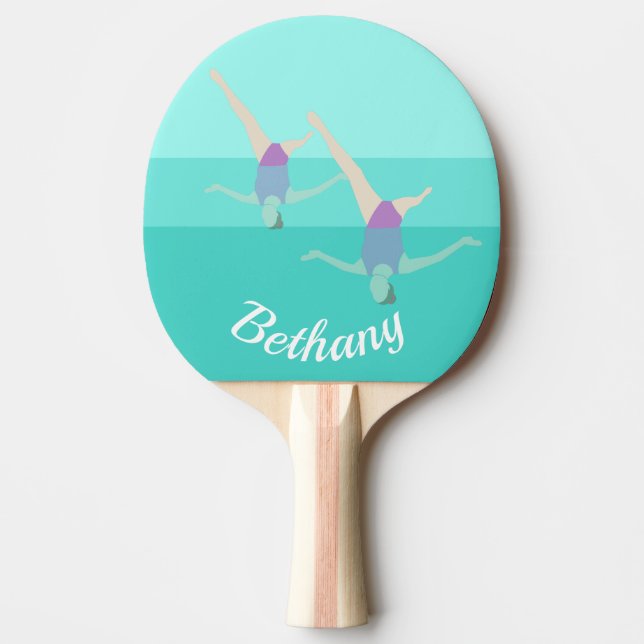 Artistic Swimming Ping Pong Paddle (Front)