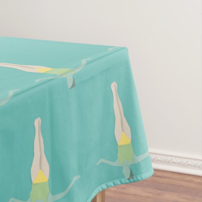 Artistic Swimming Tablecloth (In Situ)