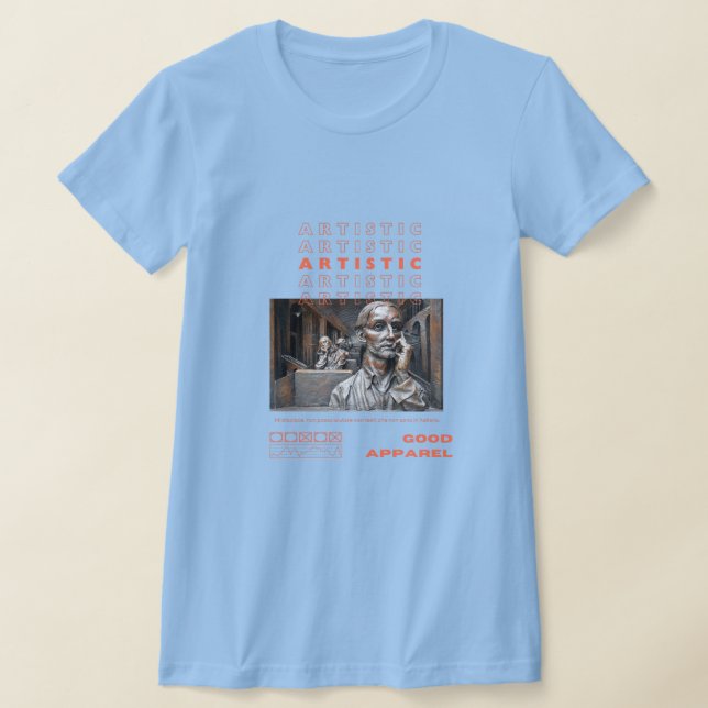 Artistic T-Shirt (Laydown)