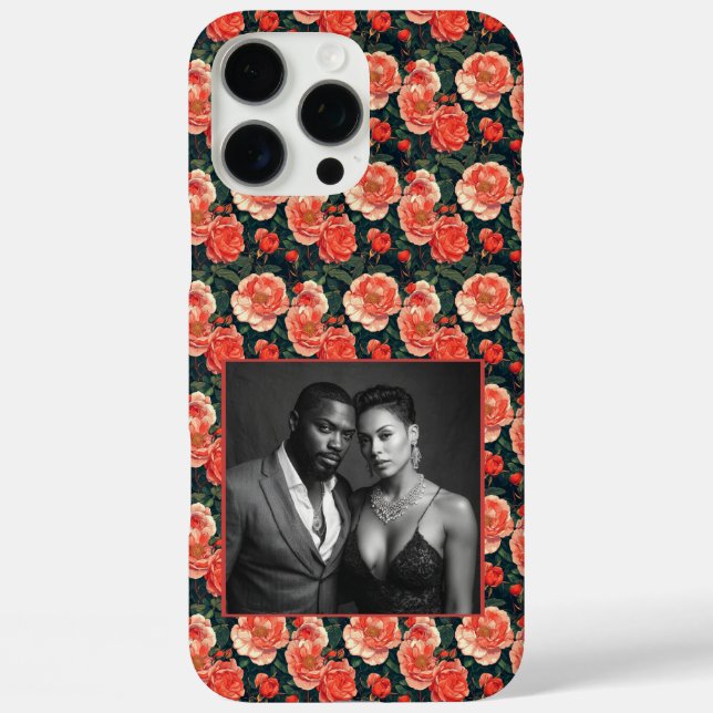 Artistic Teacher Appreciation Gift Rose Floral Cus Case-Mate iPhone Case (Back)