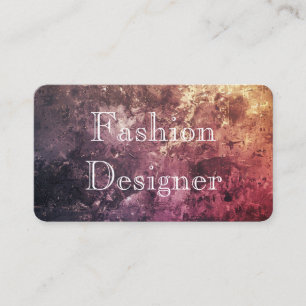 Artistic Texture Background Business Card
