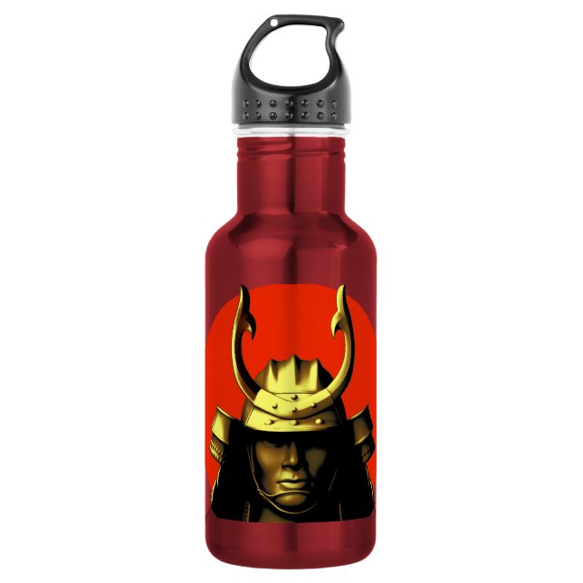 Artistic Tokyo Samurai Japan Water Bottle (Front)