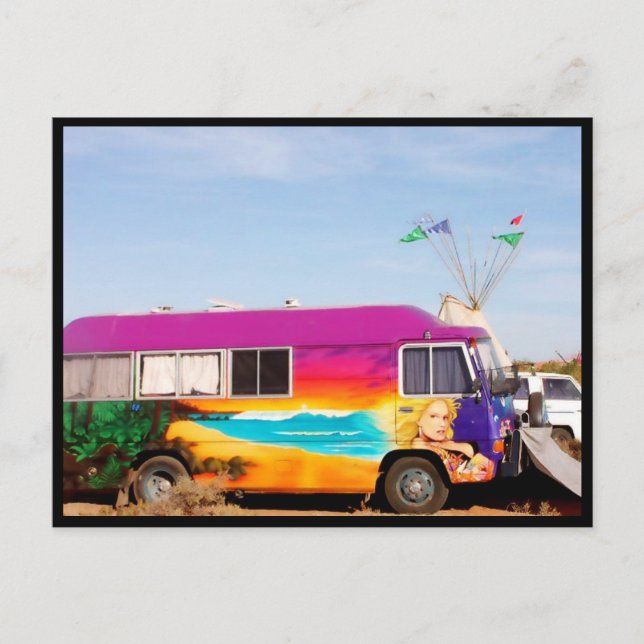 Artistic Transportations Postcard (Front)