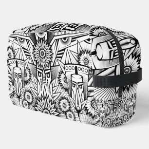 Artistic Tribal Design Dopp Kit