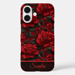 Artistic Valentine Gift Gardenias Flower Name iPhone 16 Case