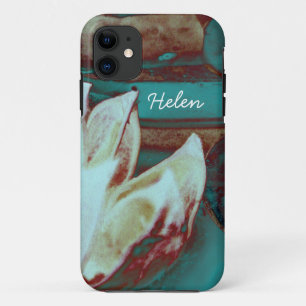Artistic Water Lilly in Red and Blue Case-Mate iPh iPhone Case