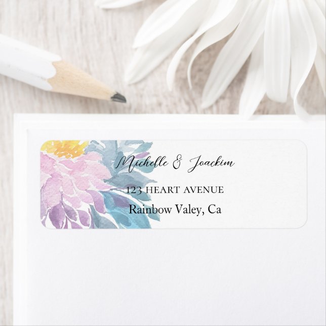 Artistic Watercolor floral Illustration (Insitu)
