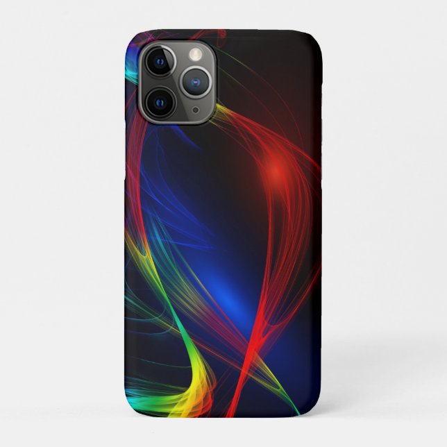  Artistic Wavy Design iPhone 11 Pro Case (Back)