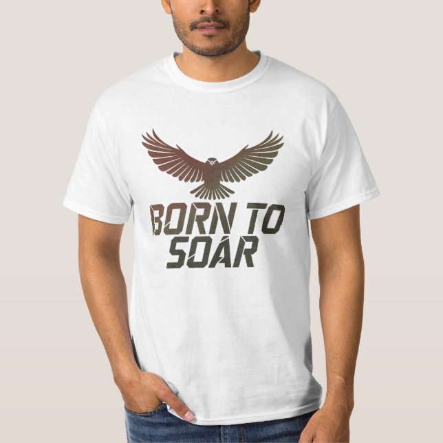 Artistic Wings Artwork for Flight Enthusiasts T-Shirt (Front)