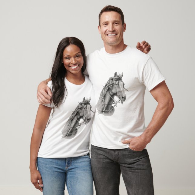 Artistic Wolf Graphic T-Shirt - Cool Wildlife  (Unisex)
