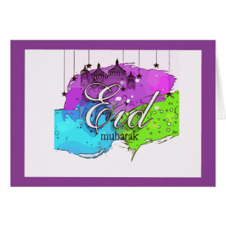 Artistically designed card