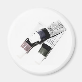Artist's Acrylic Paint Tubes Picture Magnet