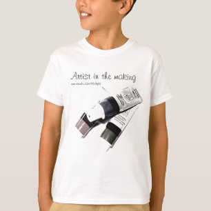 Artist's Acrylic Paint Tubes Picture T-Shirt