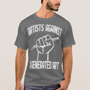Artists Against AI Generated Art T-Shirt
