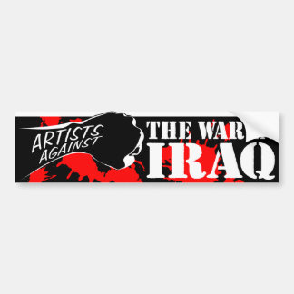 Artists Against the War in Iraq Bumper Sticker
