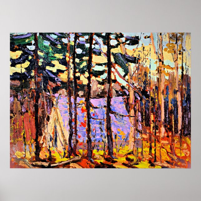 Artist's Camp, Canoe Lake  Poster (Front)