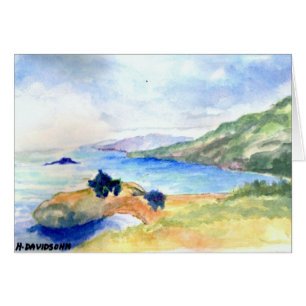ARTISTS CARDS - HARRIET DAVIDSOHN - WATERCOLOR