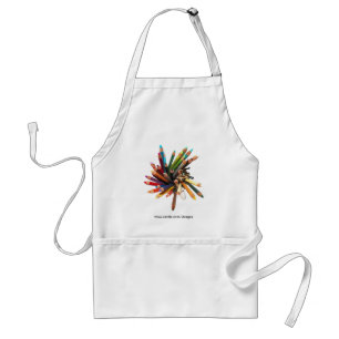 Artists Coloured Oil Pencils Standard Apron