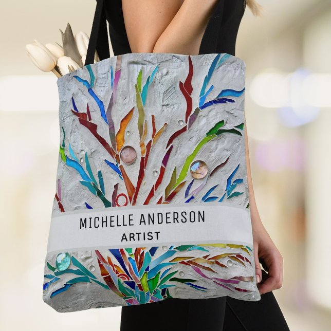 Artist's Colourful  Tote Bag (Creator Uploaded)