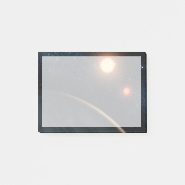 Artist's Concept Illustrating Kepler-16b. Post-it Notes (Front)