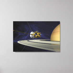 Artists concept of Cassini Canvas Print