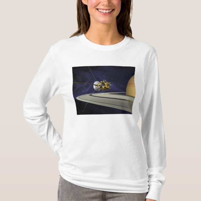 Artists concept of Cassini T-Shirt (Front)