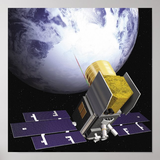 Artist's concept of the Ice, Cloud Poster (Front)