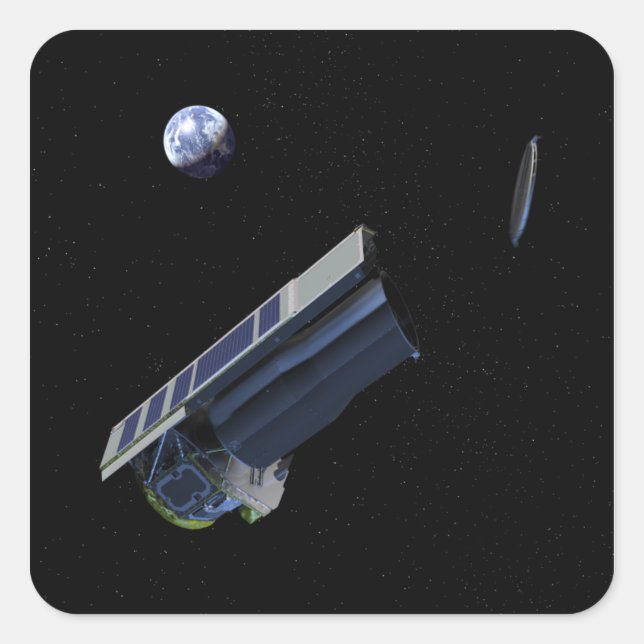 Artists conception of Spitzer Square Sticker (Front)