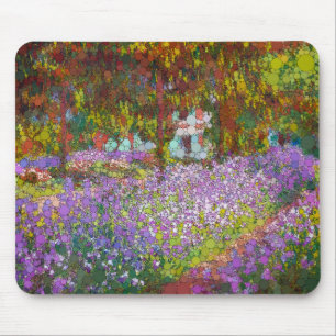 Artist's Garden at Giverny by After Claude Monet Mouse Pad
