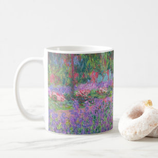 Artist's Garden at Giverny by Claude Monet Coffee Mug