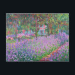 Artist's Garden at Giverny by Claude Monet Postcard<br><div class="desc">Artist's Garden at Giverny (1900) by Claude Monet is a vintage impressionist fine art nature painting featuring flowers in Claude Monet's gardens at his house in Giverny, France. About the artist: Claude Monet (1840-1926) was a founder of the French impressionist painting movement with most of his paintings being "en plein...</div>