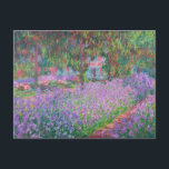 Artist's Garden at Giverny by Claude Monet Postcard<br><div class="desc">Artist's Garden at Giverny (1900) by Claude Monet is a vintage impressionist fine art nature painting featuring flowers in Claude Monet's gardens at his house in Giverny, France. About the artist: Claude Monet (1840-1926) was a founder of the French impressionist painting movement with most of his paintings being "en plein...</div>