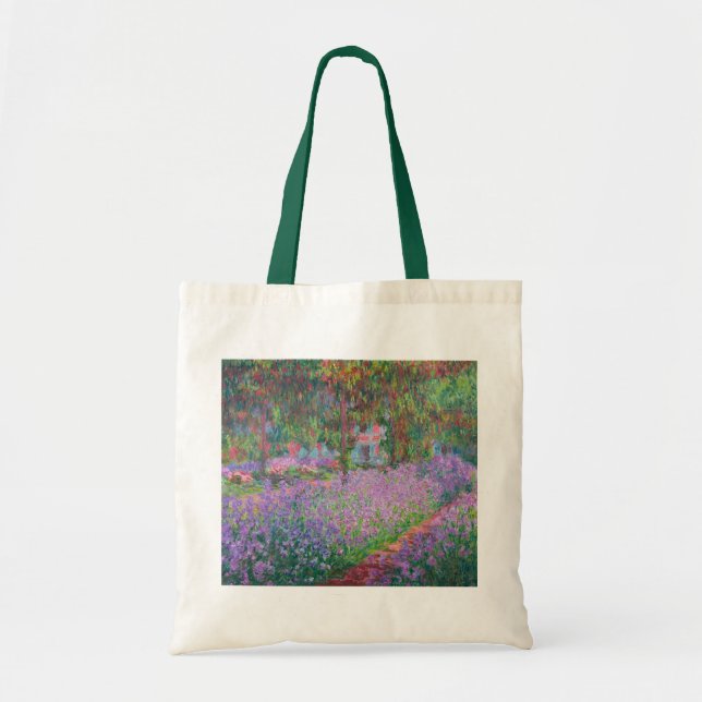 Artists Garden at Giverny by Claude Monet Tote Bag (Front)