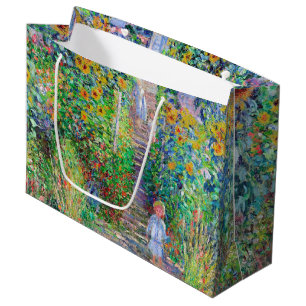 Artist's Garden, Monet Large Gift Bag