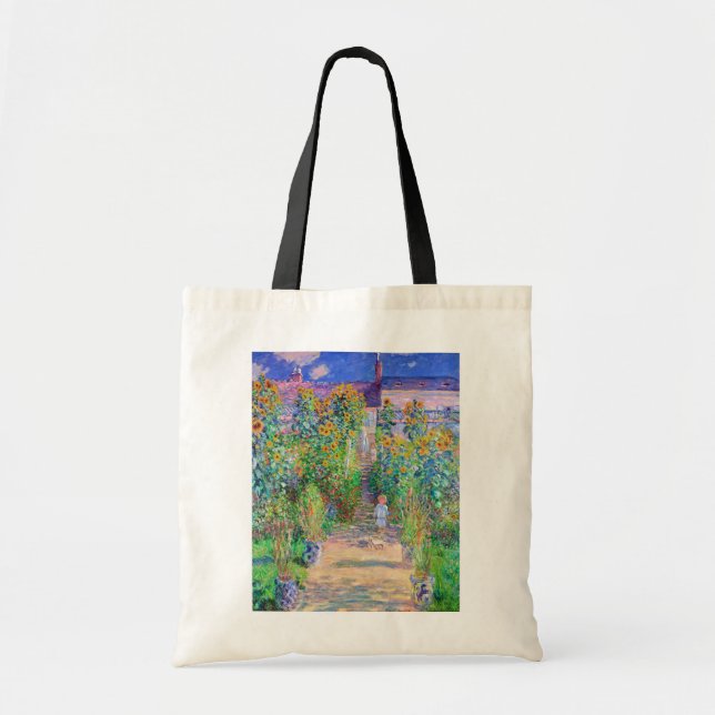 Artist's Garden, Monet Tote Bag (Front)