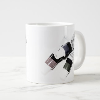 Artists Oil or Acrylic Paint Tubes Large Coffee Mug